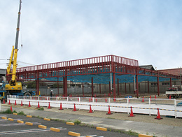 塚本鍛冶工業　建方完了